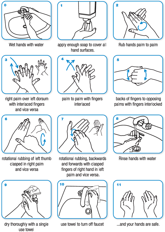 hand washing techniques
