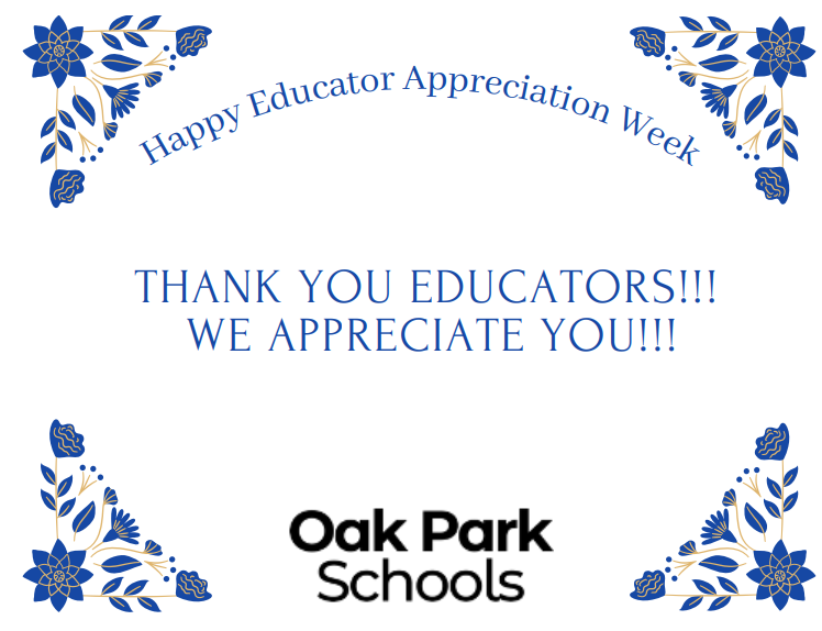 Happy Educator Appreciation weel 